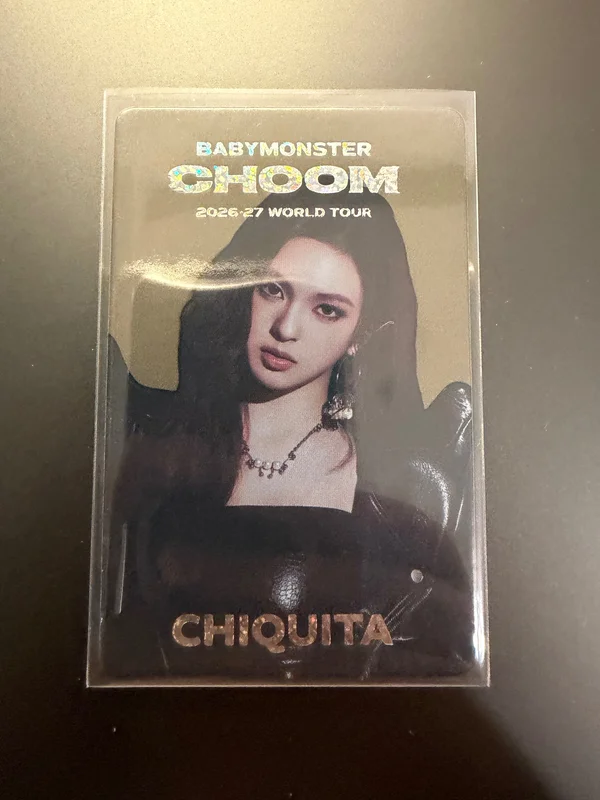 2026-27 BABYMONSTER WORLD TOUR [(CHOOM)] IN SEOUL TRADING PHOTOCARD