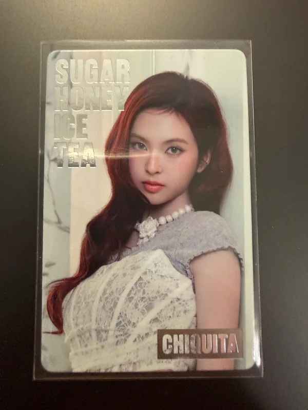 SUGAR HONEY ICE TEA TRADING PHOTOCARD
