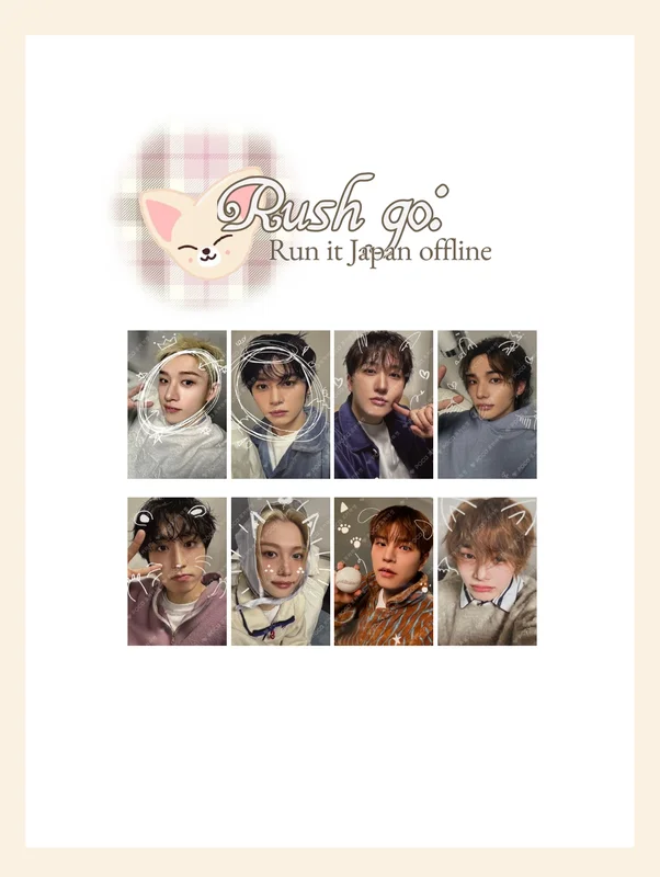 Stray Kids World Tour [RUN IT JAPAN] POPUP STORE REWARD