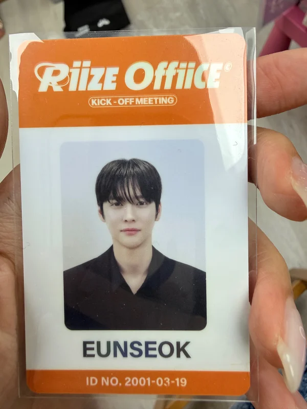 RIIZE 1000 DAYS FAN PARTY [RIIZE OFFIICE] FORTUNE SCRATCH CARD