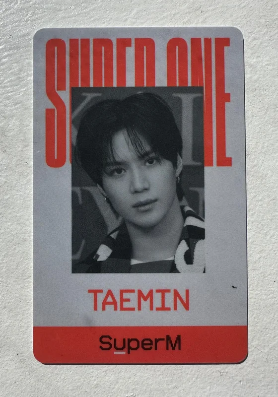 SuperM Taemin Super One SUPER Ver.