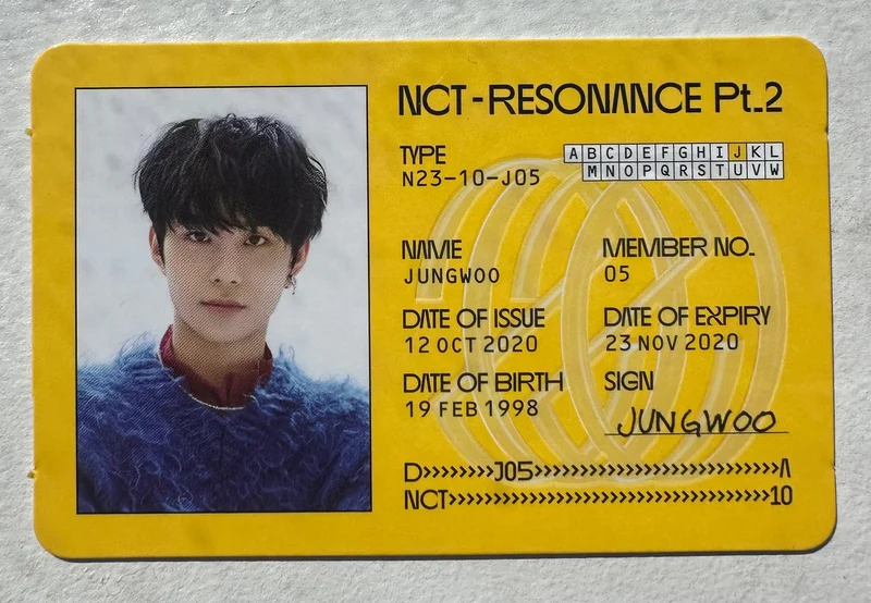 NCT 2020 Jungwoo RESONANCE Pt.2 Departure Ver.