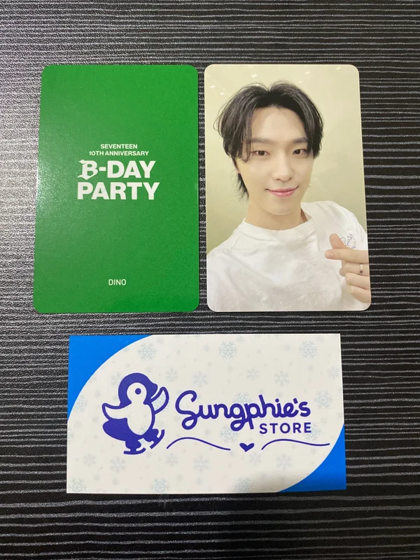 SEVENTEEN 10TH ANNIVERSARY B-DAY PARTY STAMP TOUR