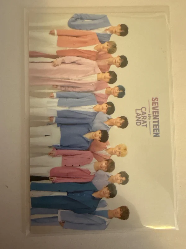 2019 SVT 3rd FAN MEETING SEVENTEEN in CARAT LAND TRADINGCARD SET