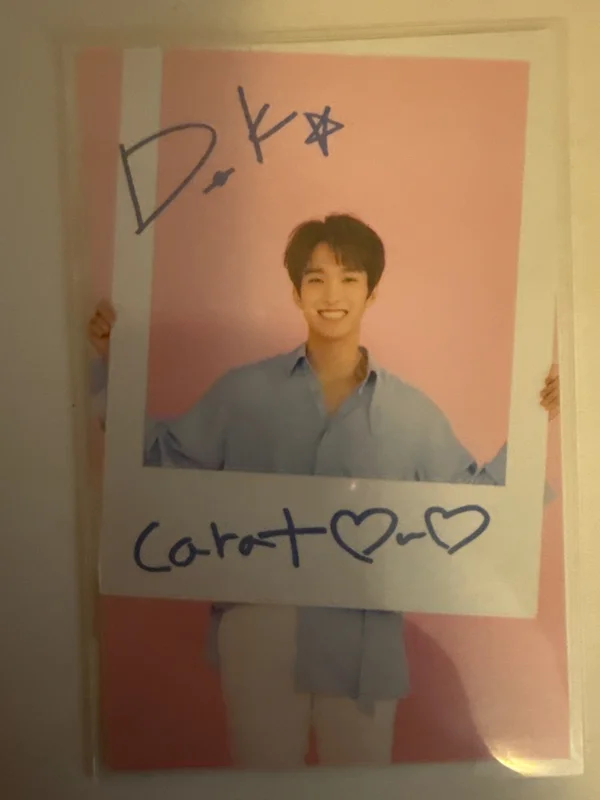 2019 SVT 3rd FAN MEETING SEVENTEEN in CARAT LAND TRADINGCARD SET