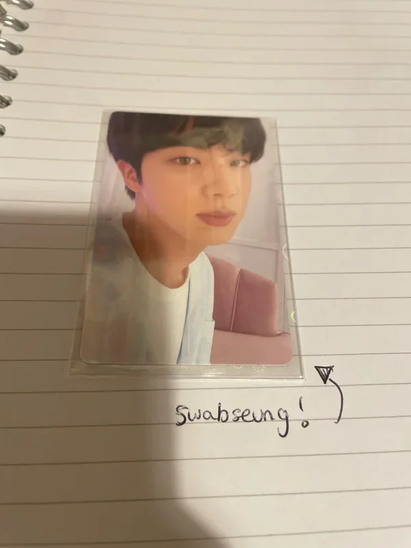BTS Jin 'BE (Essential Edition) WEVERSE' Photocard | Sold by