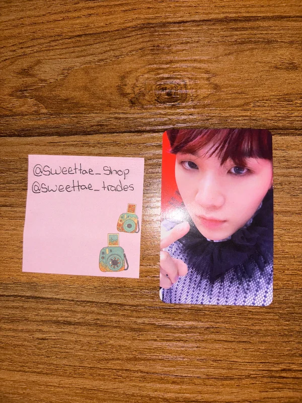 BTS SUGA 'LOVE YOURSELF Answer' Photocard | Sold by sweettae_shop