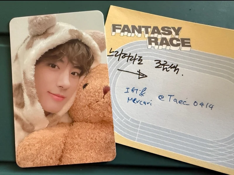 The Boyz Eric Phantasy Pt 3 Hello Live Teddy Bear POB
