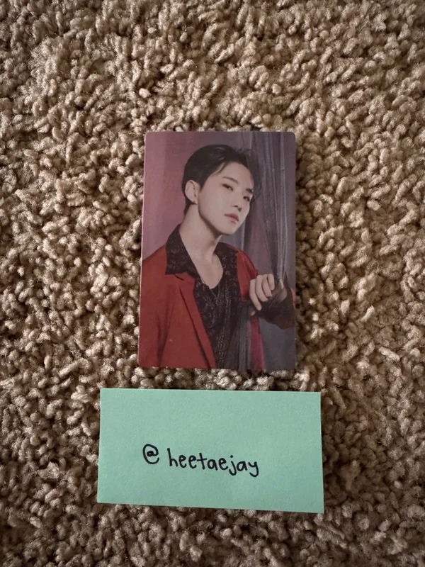 SEVENTEEN CONCERT POWER OF LOVE TRADING CARD