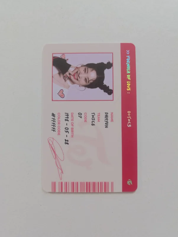 Formula of Love: O+T=<3 SCIENTIST ID CARD