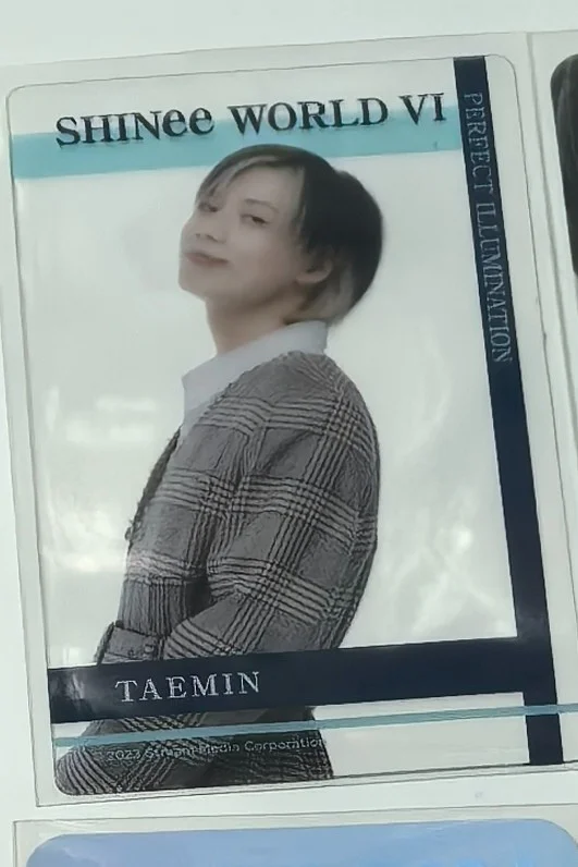 SHINee CONCERT - [PERFECT ILLUMINATION] TRADING CARD