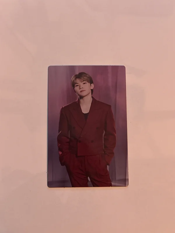 SEVENTEEN CONCERT POWER OF LOVE TRADING CARD