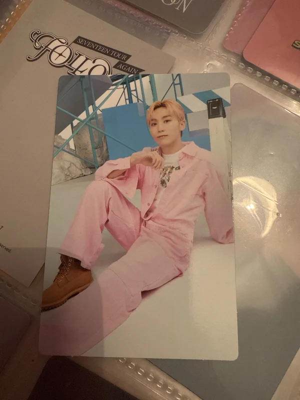 2023 SVT 7TH FAN MEETING SEVENTEEN in CARAT LAND Trading Card Set