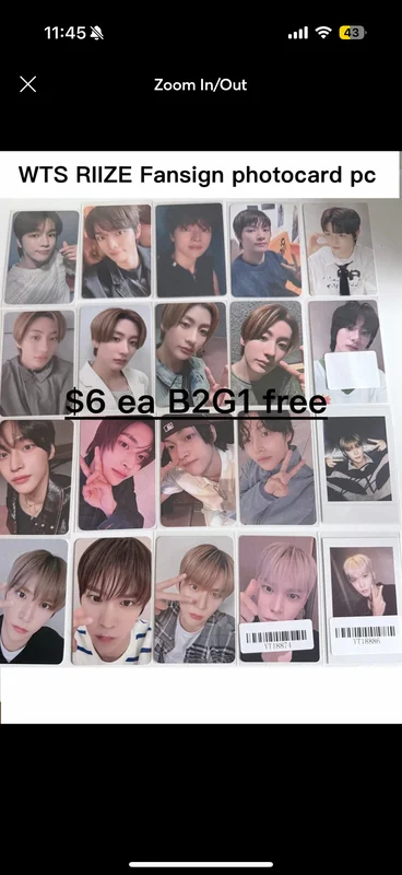ODYSSEY EUNSEOK StarRiver FANSIGN PHOTOCARD