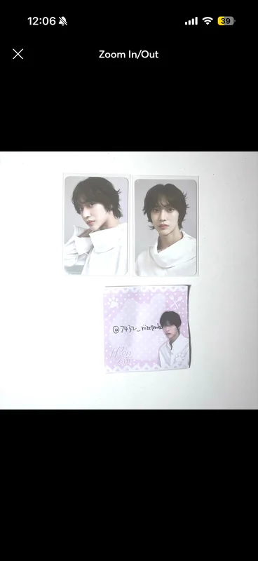 2024 SEASON'S GREETINGS RANDOM TRADING CARD Wonbin