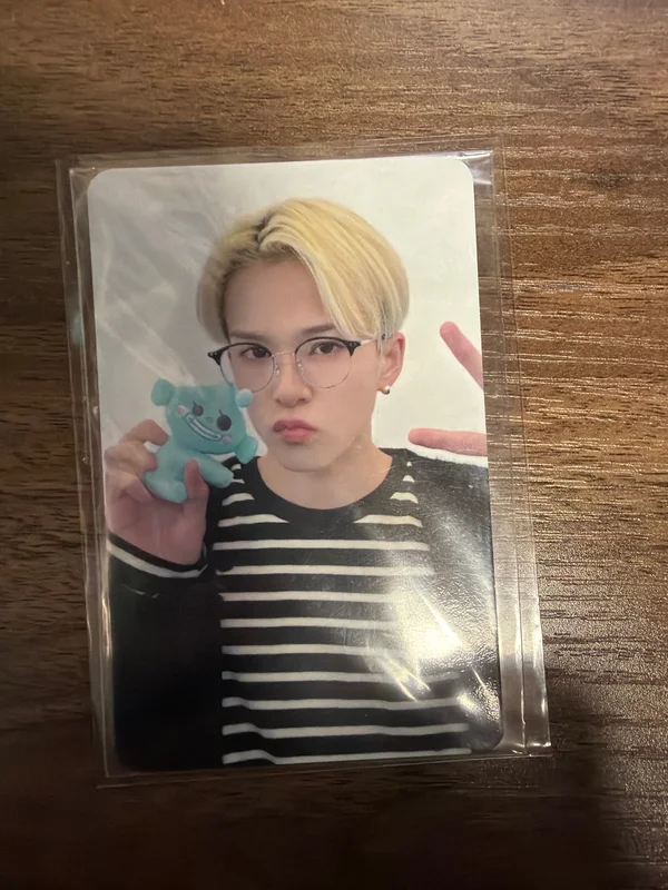 FUNNYTREASURE PLUSH PHOTO CARD HOLDER