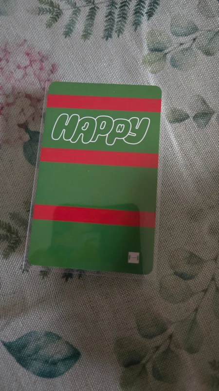 BTS Jin 'Happy WITHMUU LUCKY DRAW' Photocard | Sold by vmin95