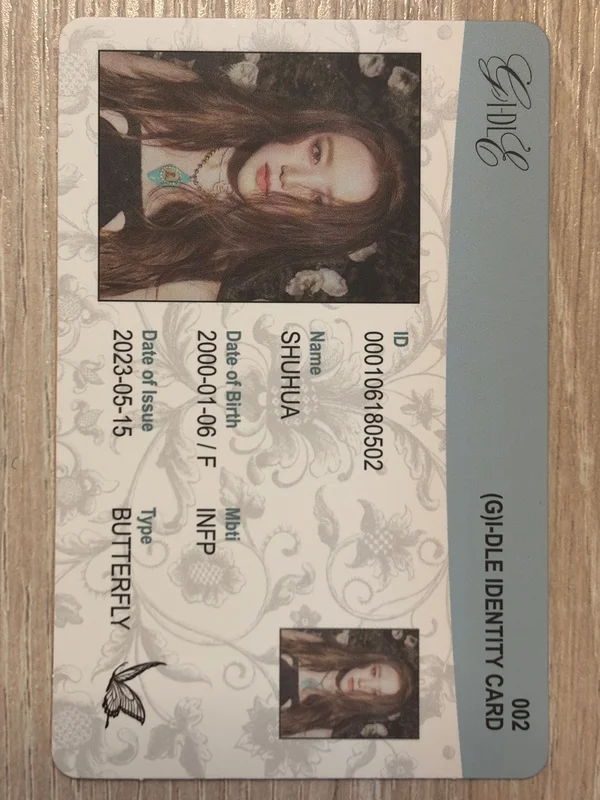 I feel Butterfly Ver. ID Card
