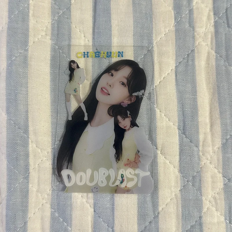 chatting doublast clear photocard