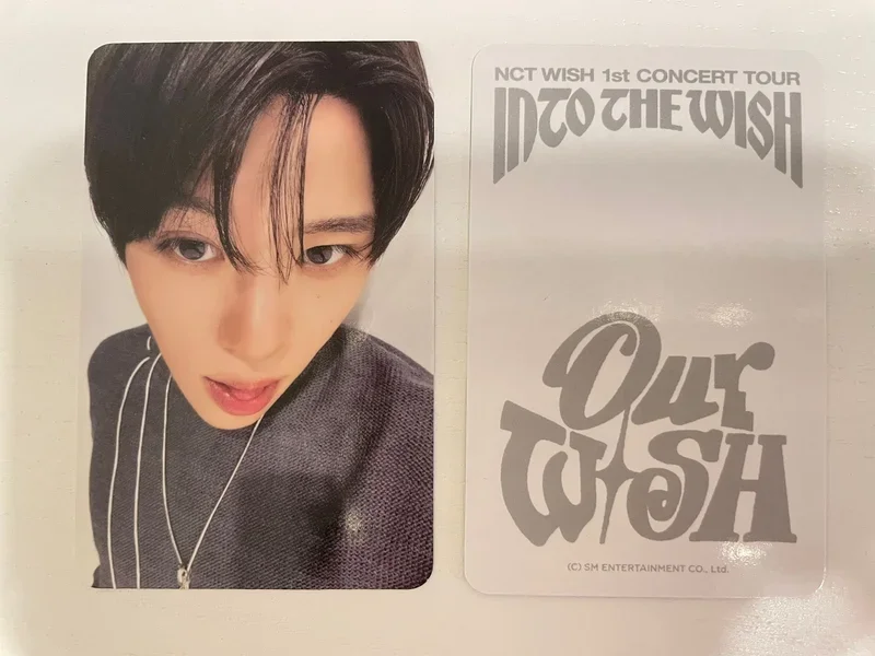 NCT WISH 1st CONCERT TOUR INTO THE WISH : Our WISH RANDOM TRADING CARD SET