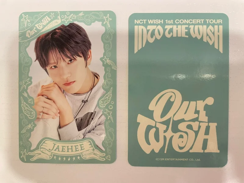 NCT WISH 1st CONCERT TOUR INTO THE WISH : Our WISH RANDOM TRADING CARD SET