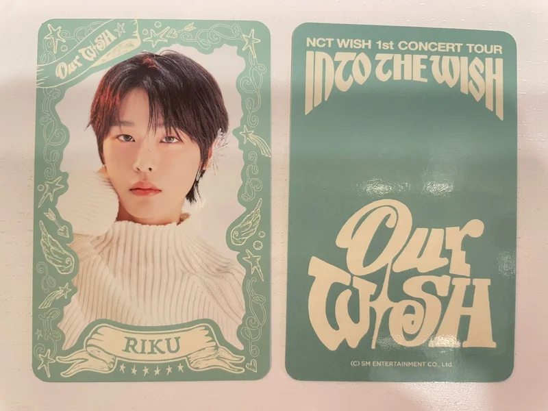 NCT WISH 1st CONCERT TOUR INTO THE WISH : Our WISH RANDOM TRADING CARD SET