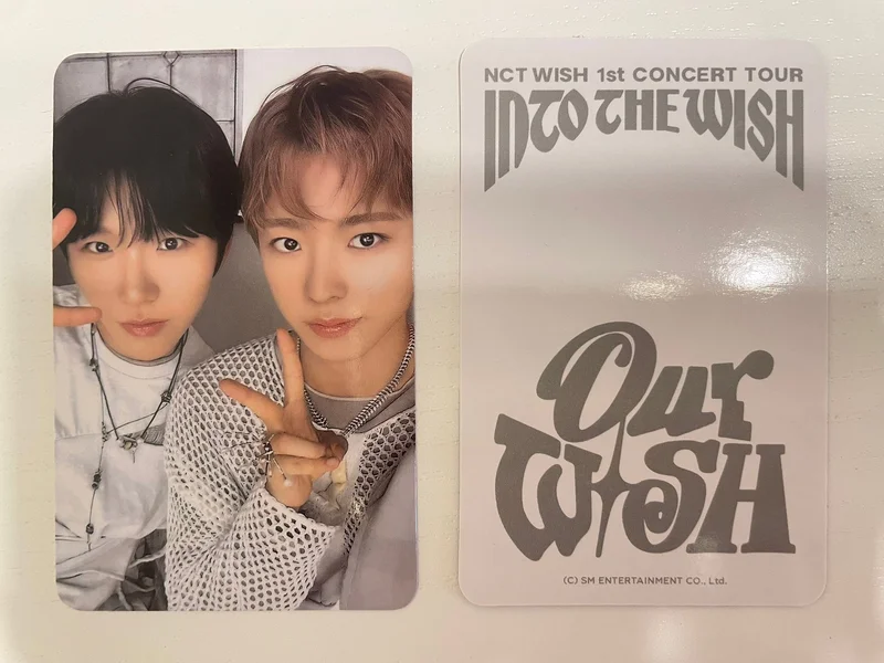 NCT WISH 1st CONCERT TOUR INTO THE WISH : Our WISH RANDOM TRADING CARD SET