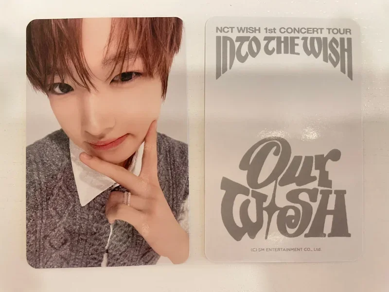 NCT WISH 1st CONCERT TOUR INTO THE WISH : Our WISH RANDOM TRADING CARD SET