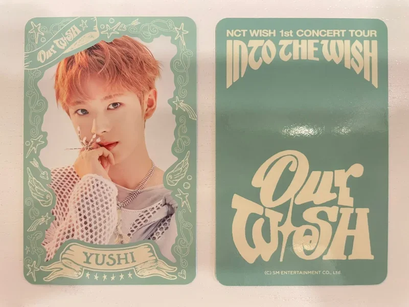 NCT WISH 1st CONCERT TOUR INTO THE WISH : Our WISH RANDOM TRADING CARD SET