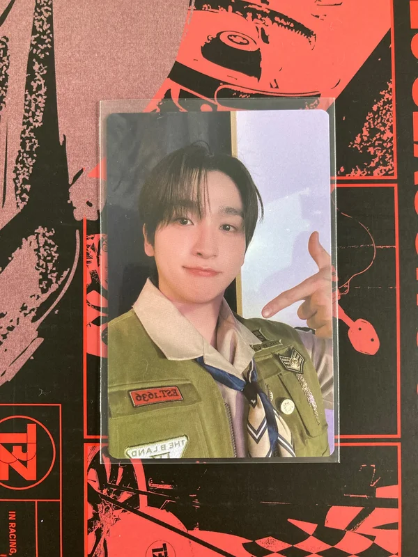 The Boyz Sangyeon The B-Land photocard holder pc
