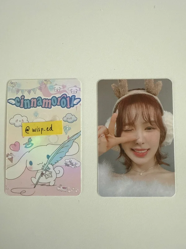 2022 PINK CHRISTMAS PHOTO CARD RANDOM PACK