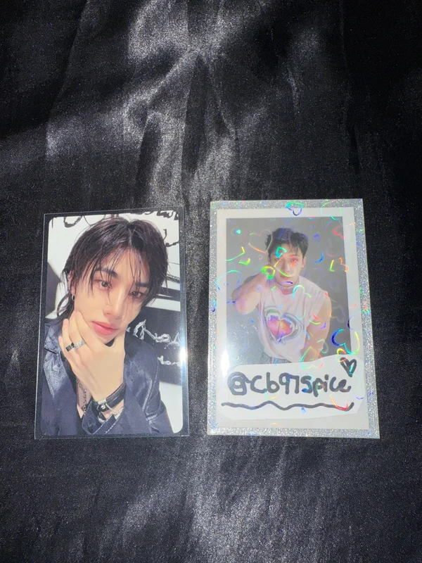 Straykids ヒョンジン ポラトレカ チェキ Stray Kids HYUNJIN 'Rockstar (pola set) Hyunjin' Photocard | Sold