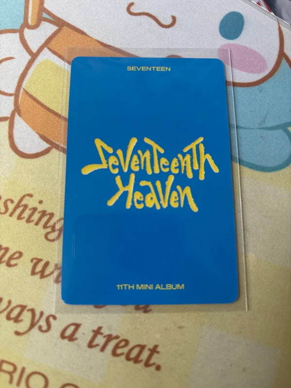 Seventeen VERNON 'SEVENTEENTH HEAVEN Carat Ver.' Photocard | Sold