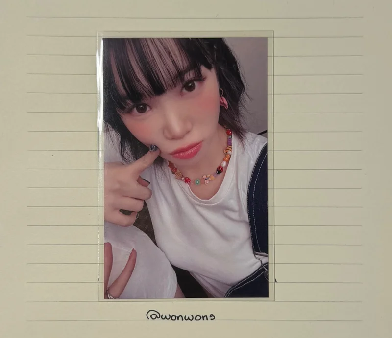 UNFORGIVEN WEVERSE JAPAN LUCKY DRAW