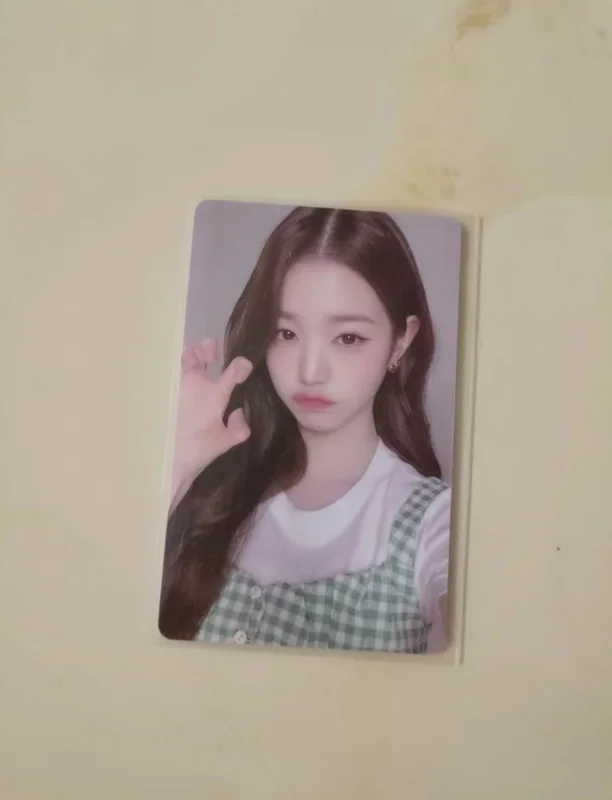 IVE Jang Wonyoung PAPAJOHNS Photocard Official