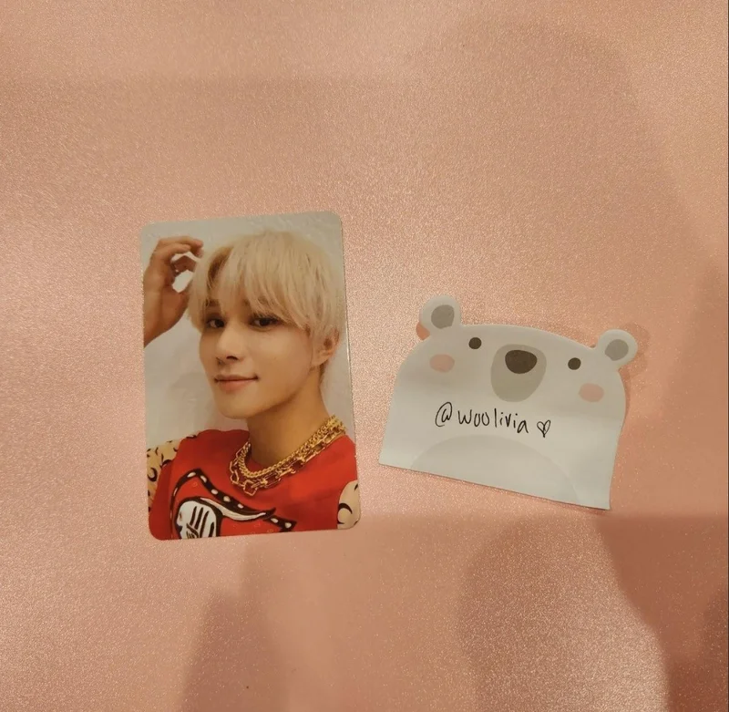 NCT 127 Jungwoo Sticker Photocard