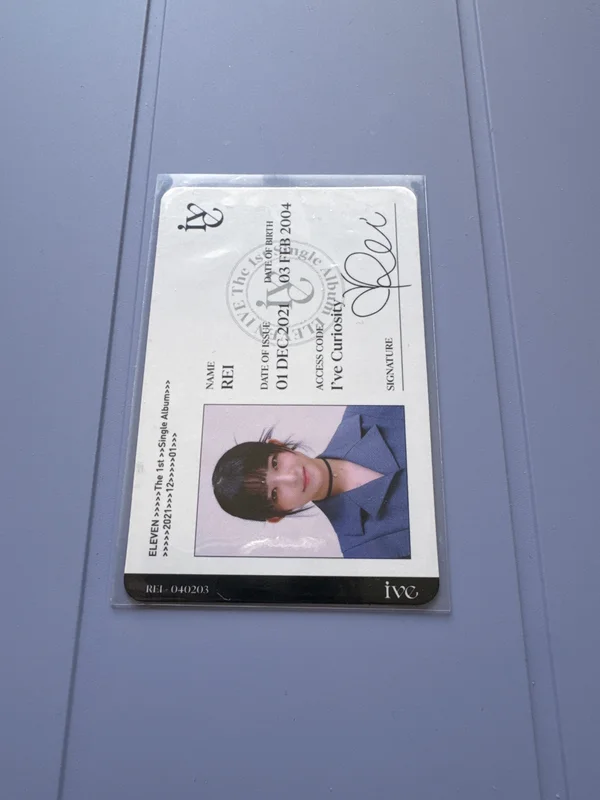 Ive Eleven Id Card