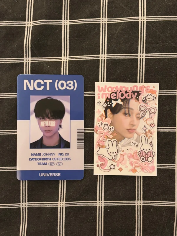 wts johnny universe id card concept