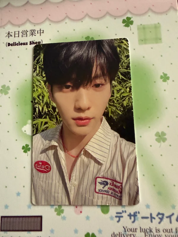 Season of TXT: Midsummer soobin phototcard Tangerine Farm ver.