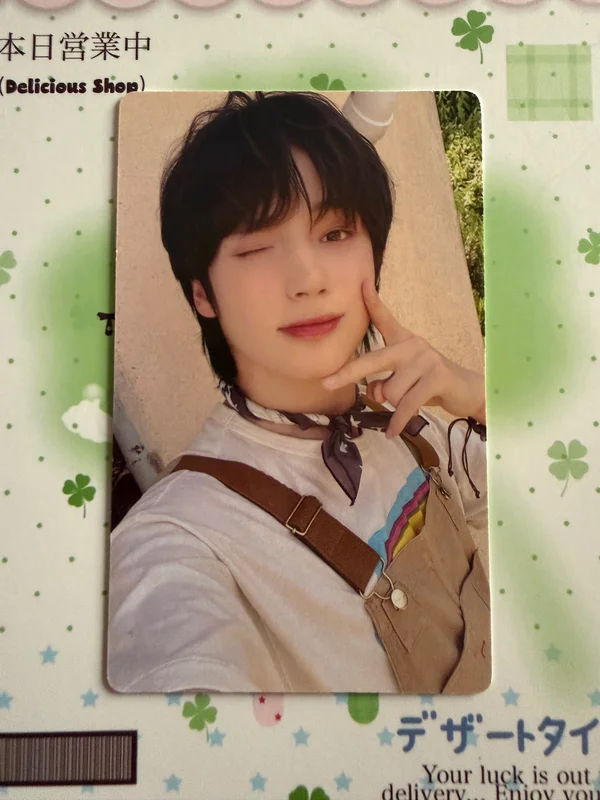 Season of TXT: Midsummer Huening Kai Photocard Tangerine Farm ver.