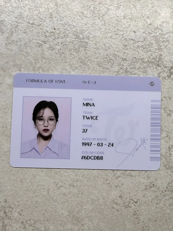 Formula of Love: O+T=<3 SCIENTIST ID CARD