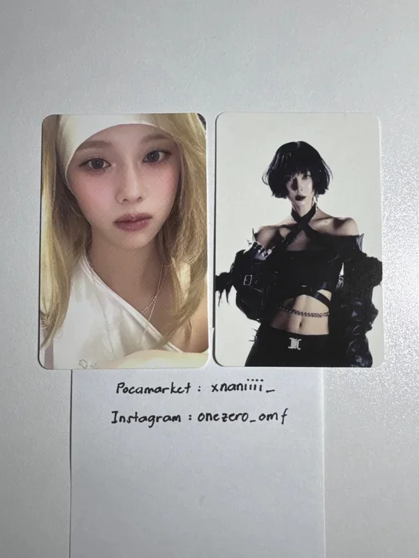 aespa Winter | aespa WEEK - #Whiplash_mood TRADING CARD B Ver. Winter Set