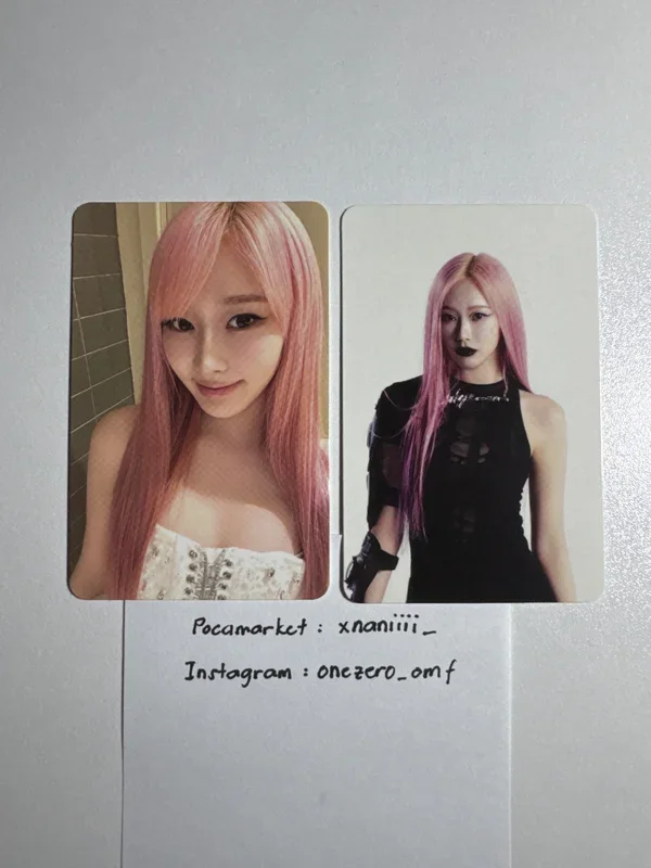 aespa WEEK - #Whiplash_mood TRADING CARD B Ver. Giselle set