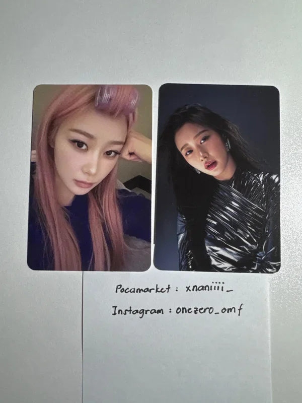 aespa WEEK - #Whiplash_mood TRADING CARD A Ver. Giselle Set