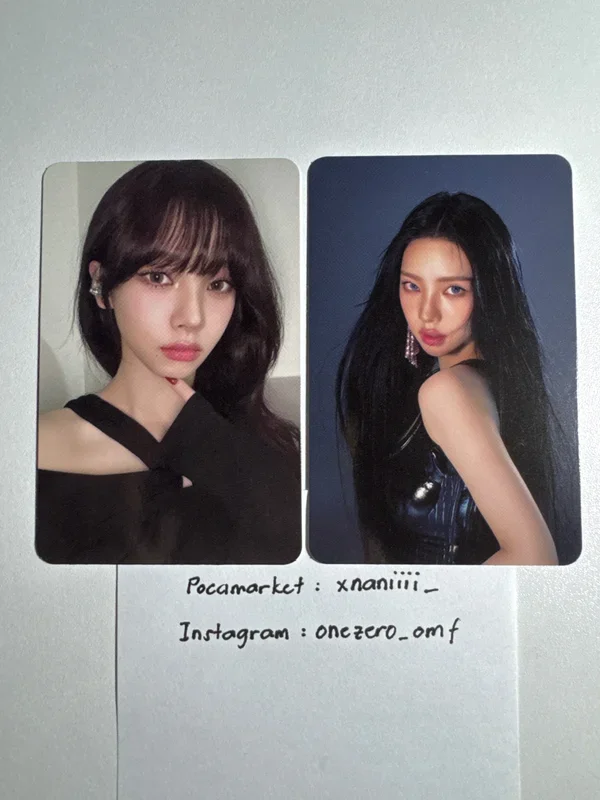 aespa WEEK - #Whiplash_mood TRADING CARD A Ver. Karina Set