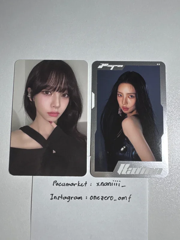 aespa WEEK - #Whiplash_mood TRADING CARD A Ver. SPECIAL Karina set