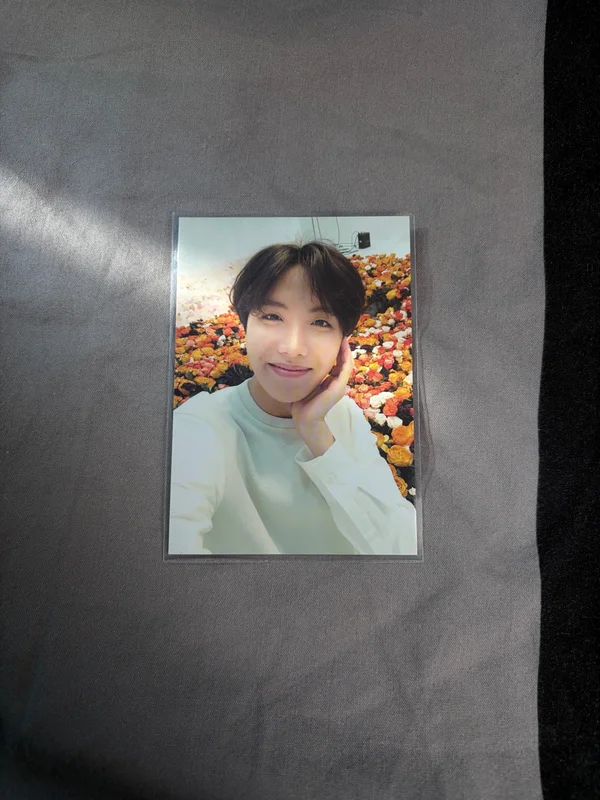 2018 LOVE YOURSELF TOUR JAPAN PASSPORT PHOTO CARD