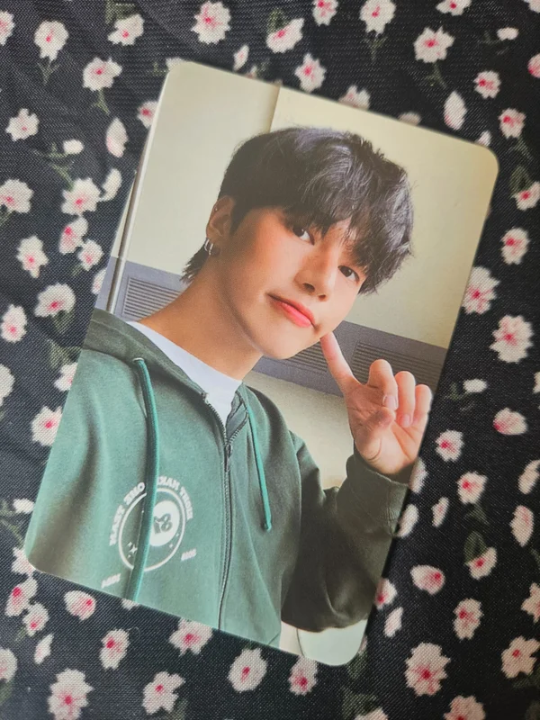 ATEEZ SAN '6TH JAPAN ANNIVERSARY ONLINE FC LOTTERY' Photocard