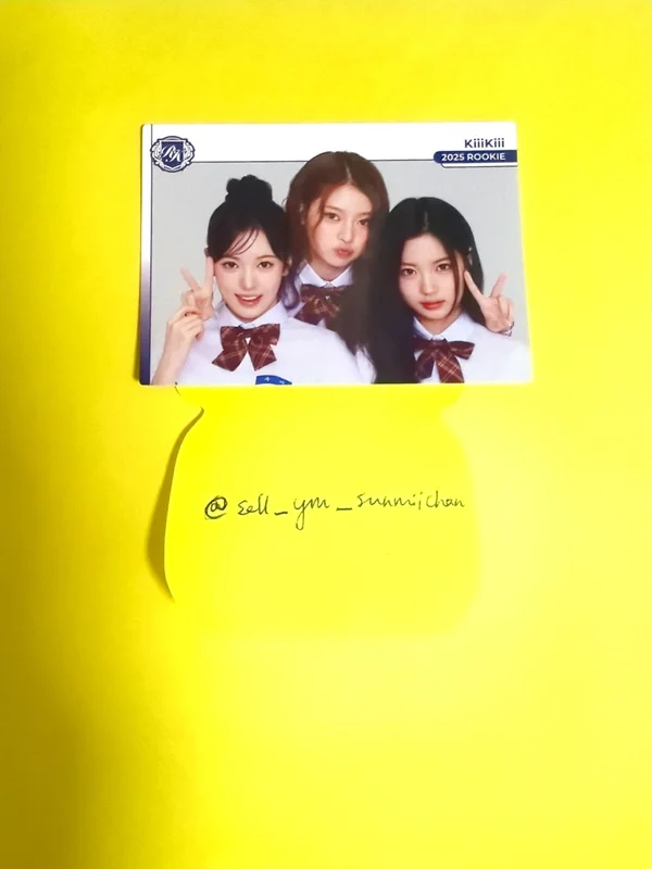 TELECA COLLECTION CARD 2025 K-POP ROOKIE BASE