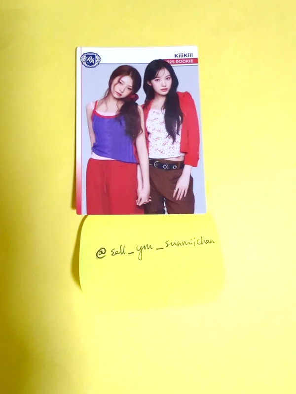 TELECA COLLECTION CARD 2025 K-POP ROOKIE BASE